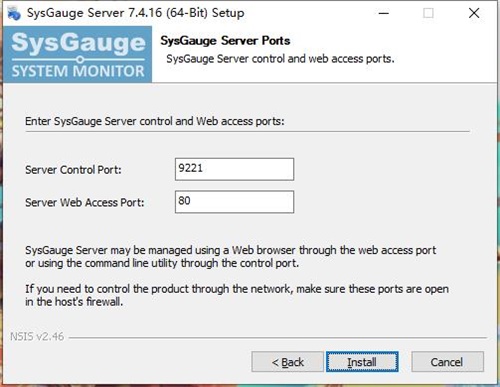 SysGauge Server破解版安装步骤截图4