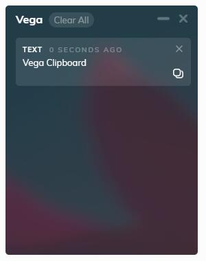 Vega Clipboard