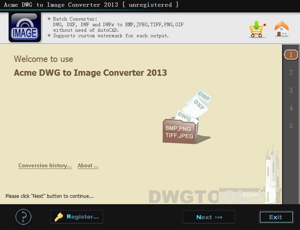 Acme DWG to Image Converter下载