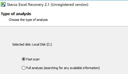 Starus Excel Recovery破解版