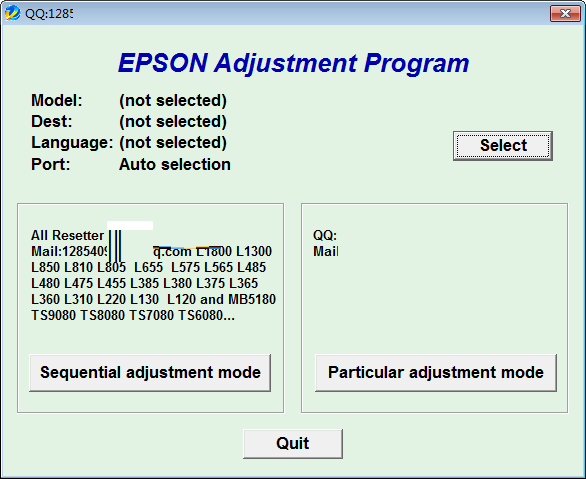 Epson Adjustment Program下载