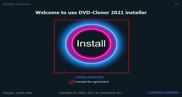 DVD-Cloner破解版安装教程截图1