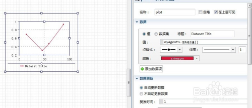 AnyLogic中文破解版怎么生成折线图