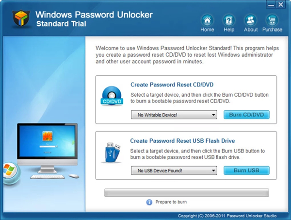 Windows Password Unlocker免费版