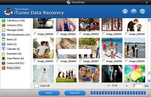 Tenorshare iTunes Data Recovery免费版
