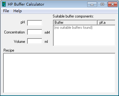 HP Buffer Calculator免费版