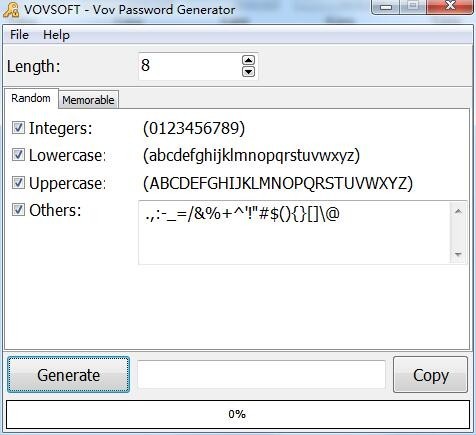 Vov Password Generator官方版
