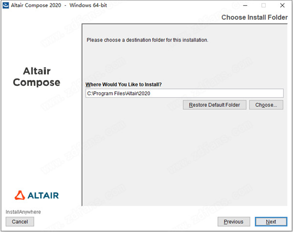 Altair Compose破解版安装教程截图3