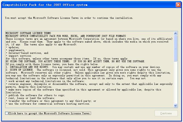 【FileFormatConverters兼容包】FileFormatConverters下载 v4.0.0 官方免费版(兼容Office2007)插图2