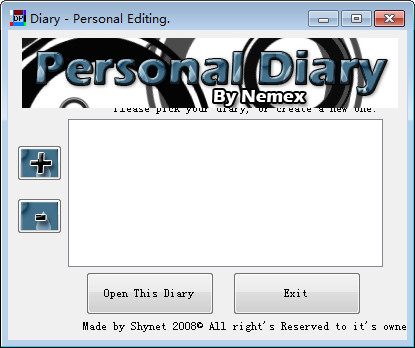 Personal Diary Editor免费版