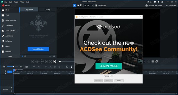 ACDSee Luxea Video Editor免费版