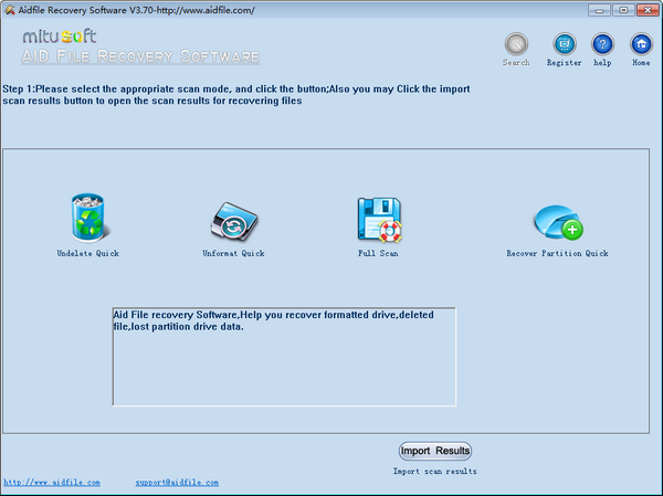 Aidfile Recovery Software下载