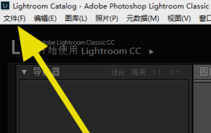 Lightroom cc2019破解版怎么导入照片