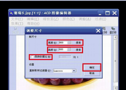 ACDSee2020中文破解版怎么改像素