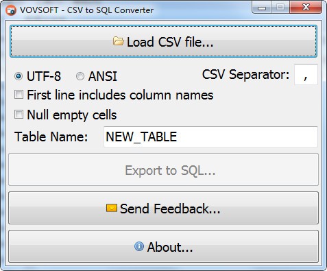 CSV to SQL Converter破解版