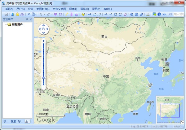奥维互动地图浏览器PC版截图