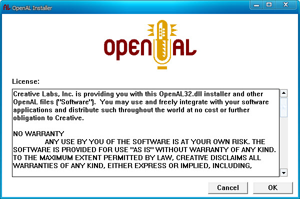 【OpenAL下载】OpenAL音效工具下载 v2.1.0.0 官方免费版插图2