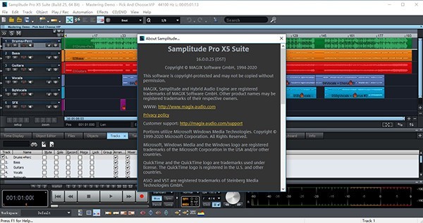MAGIX Samplitude Pro X5 Suite破解版