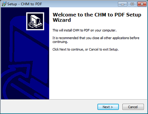 【CHM文件转换PDF工具下载】CHM to PDF格式转换器 v1.0 官方版插图1