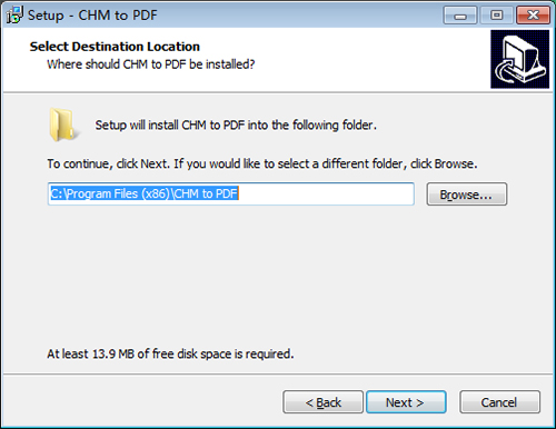【CHM文件转换PDF工具下载】CHM to PDF格式转换器 v1.0 官方版插图3
