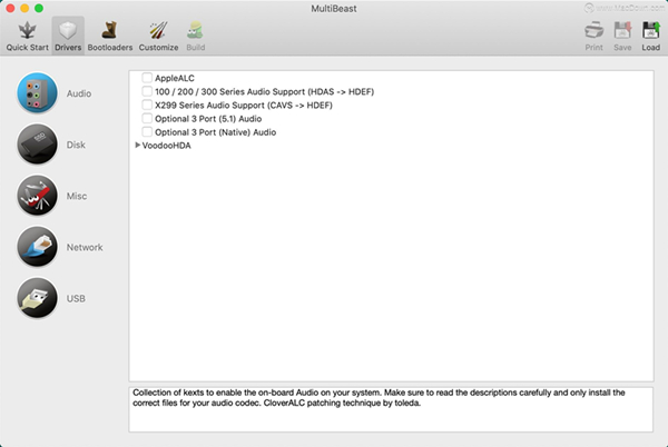 【Multibeast下载】Multibeast驱动工具 v12.1.0 官方最新版插图1