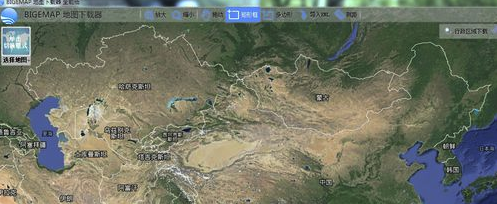 BIGEMAP破解版怎么下载地图