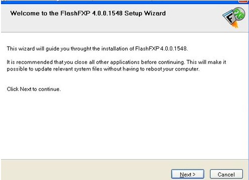 FlashFXP中文版安装方法