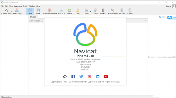 Navicat Premium15截图