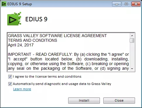 EDIUS中文破解版安装教程1