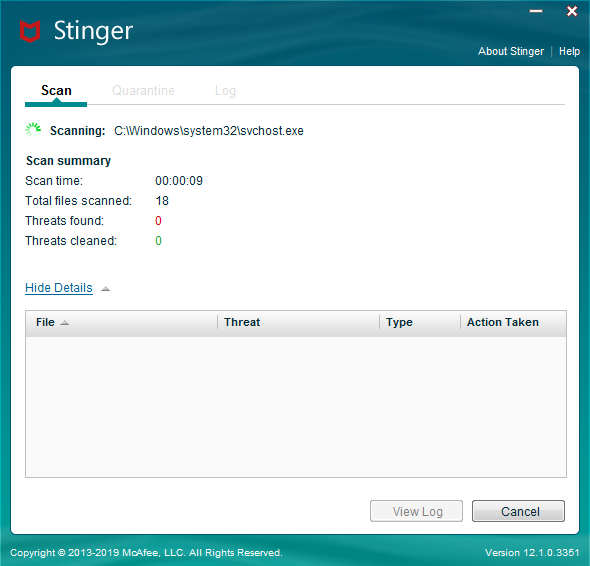 【McAfee Stinger Raptor官方版下载】McAfee Stinger Raptor(迈克菲杀毒软件) v12.1.0.3379 官方免费版插图2