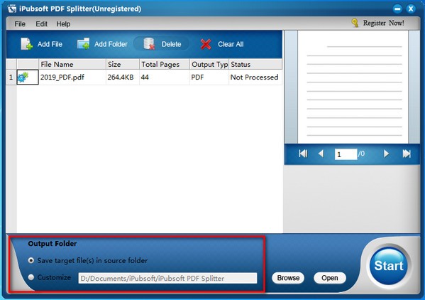 【IPubsoft PDF Splitter官方版下载】IPubsoft PDF Splitter(PDF文件拆分) v2.1.11 官方版插图2