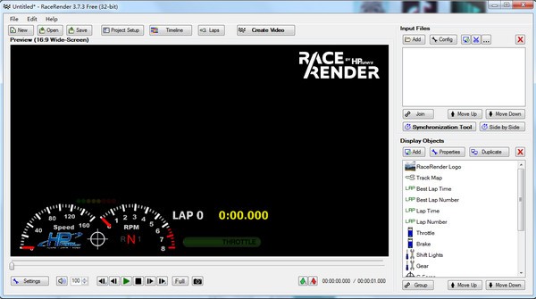 【视频处理器下载】RaceRender(视频处理工具) v3.7.3 官方版插图