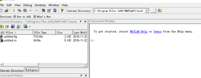 Matlab2019a中怎样创建和调用m文件
