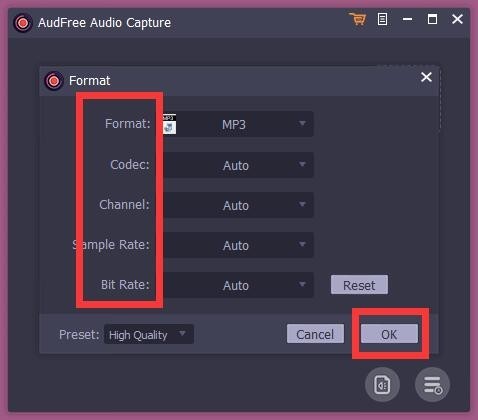 【AudFree Audio Capture下载】AudFree Audio Capture(音频录制工具) v2.0.1.8 官方版插图4