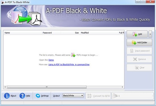 PDF转换黑白软件
