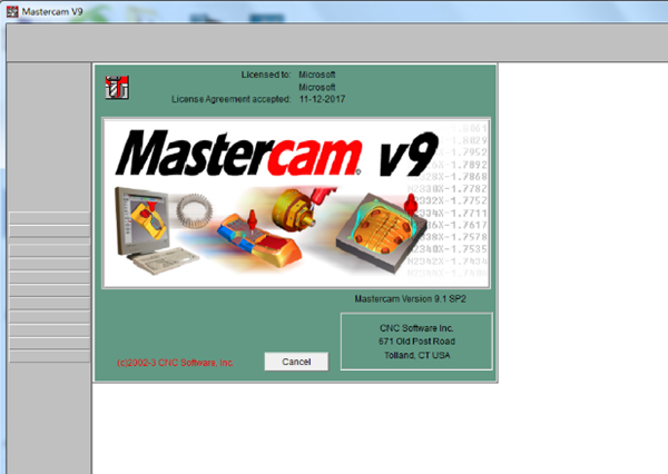 Mastercam截图