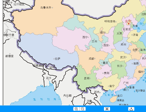【中国新版标准地图2019下载】2019版中国标准地图下载 官方免费版插图6