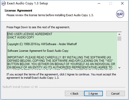 【Exact Audio Copy下载】Exact Audio Copy中文版 v1.3 官方版插图2