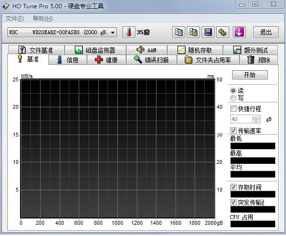 HD Tune Pro汉化版截图