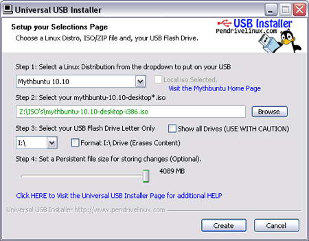 Universal USB Installer截图