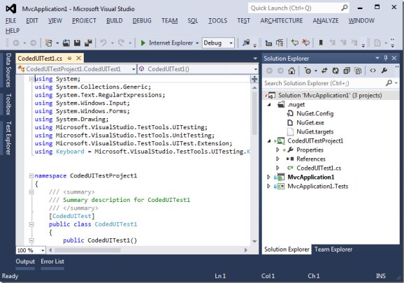 Visual Studio 2012破解版截图