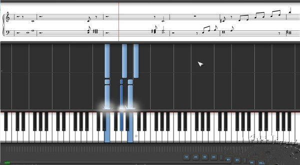 电脑钢琴模拟器截图